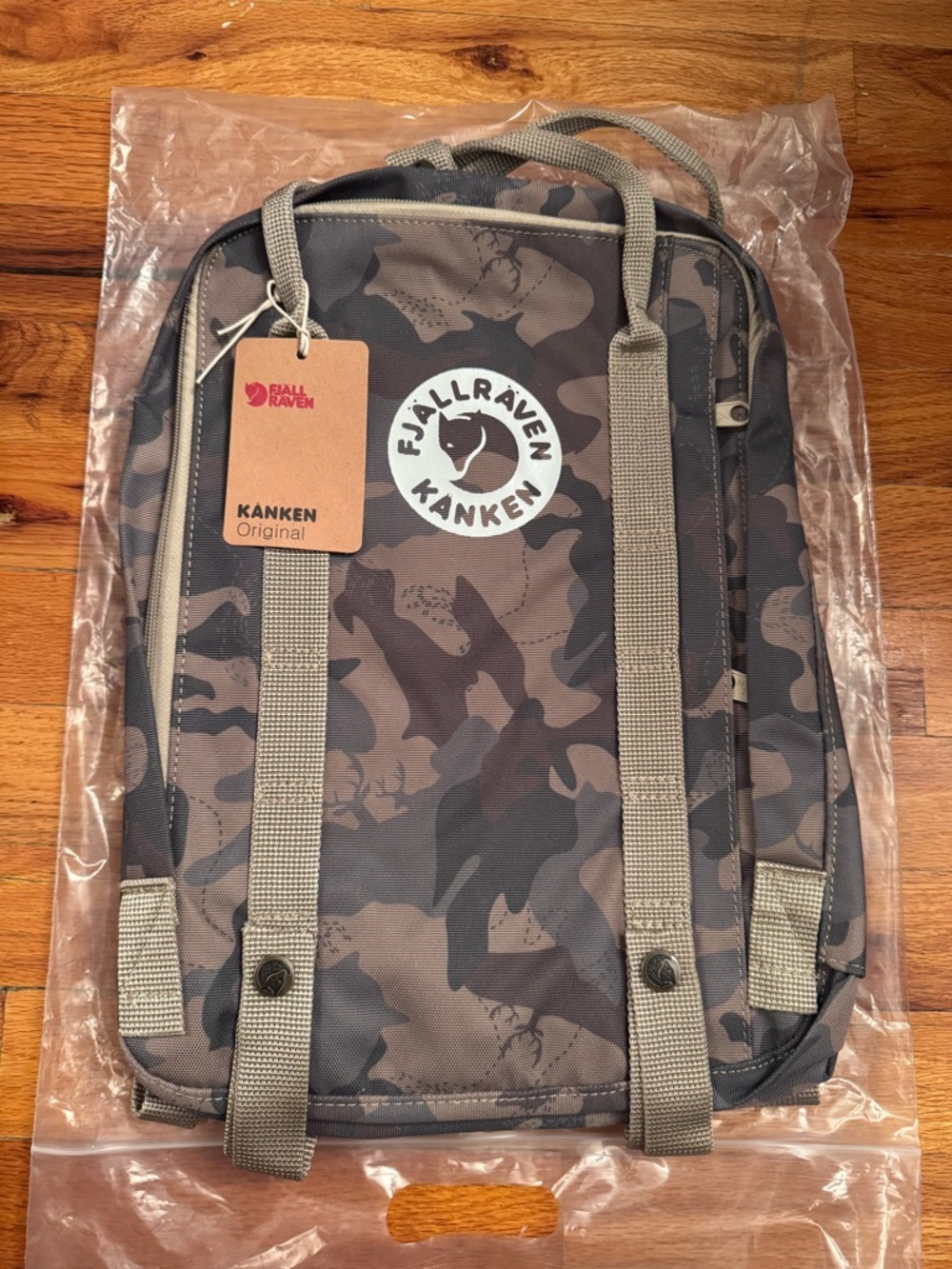 Kånken Original Men's Backpack - Brown Camo 16L